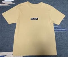 あき様ご専用です　　RVCA★BOXロゴTシャツ★ベージュ★Sのサムネイル