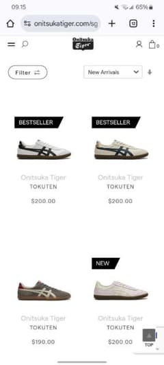 Onitsuka Tiger Tokuten 注意点説明、出品ではない - メルカリ