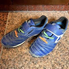 UMBRO ジュニア　キッズサッカートレーニングシューズ ブルー　21cmのサムネイル