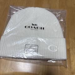 COACH ニットビーニー※12月10日までの出品ですのサムネイル