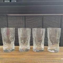 ガラスコップ 4個セット 氷目デザインのサムネイル