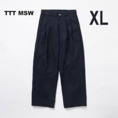 TTT MSW 24AW 2tuck chino pants NAVY - メルカリ