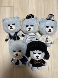 [레어] bigbang 크랭크 봉제 인형 5 점 세트