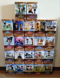 ワンピース ワールドコレクタブルフィギュア ログストーリーズ 22点