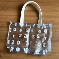 SOU・SOU 数字柄 クリアトートバッグのサムネイル