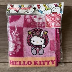 Hello Kitty 沖縄限定 シーサー ハンドタオルのサムネイル