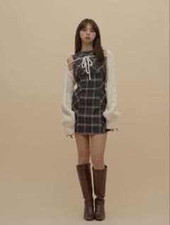 ANDMARY Mimi check set mini dress - メルカリ
