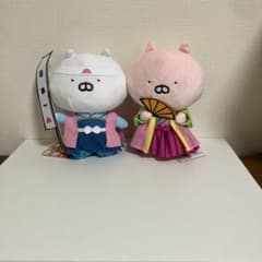 うさまる　うさこ　かぐや姫　　金太郎　桃太郎ぬいぐるみ　むかしばなし　昔話 うさまる 桃太郎 うさこ かぐや姫ぬいぐるみ むかしばなし2種セット