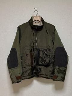 LE MONDE ENTIER 90s ギミック フィッシングジャケット - メルカリ