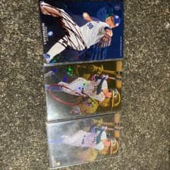 プロ野球チップスガード鳥谷サイン入り　松坂サイン入りのサムネイル