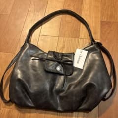charme センターリボン3way レザーバッグ blackのサムネイル