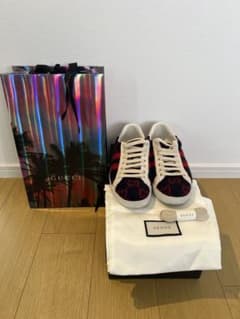 GUCCI エース スニーカー GG柄 ウェブストライプのサムネイル