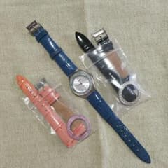値下げしました❗Folli Follie腕時計　ベルト3カラーと工具つきのサムネイル