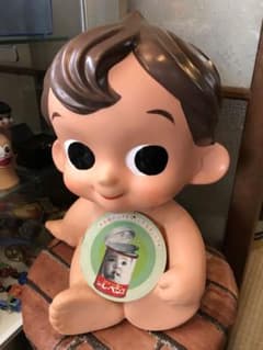 昭和 レトロ 和光堂 ワコちゃん カウンター ソフビ 人形 置物 レトロ雑貨 昭和 レトロ 和光堂 ワコちゃん カウンター ソフビ 人形 置物 レトロ