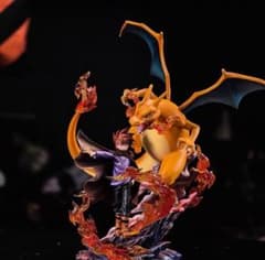 ポケモン リザードン シゲル フィギュア 15cm 塗装済完成品のサムネイル