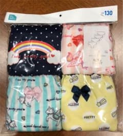 パンツ4枚セット(130㎝)のサムネイル