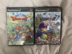PS2 ドラゴンクエスト5 ドラゴンクエスト8 セットのサムネイル