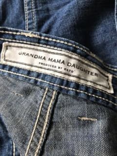 grandma mama daughter サイドジップデニム中古品のサムネイル