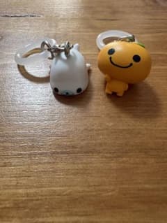 サンエックス　めじるしアクセサリー 2点セット まめごま　みかんぼうやのサムネイル