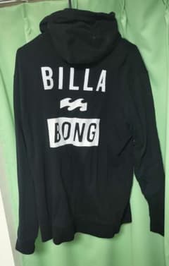 BILLABONG ブラック フード付きパーカー　xlのサムネイル
