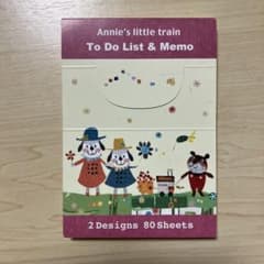 Annie's little train To Do List & Memo