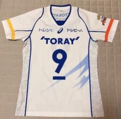東レ・アローズ　選手支給品　選手別注 別注タグ　ユニフォームシャツ 梅野選手 東レアローズ 選手別注 別注タグ ユニフォームシャツ 梅野選手 - メルカリ