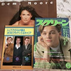 ⭐️希少 スクリーン 付録完備 レオナルド・ディカプリオ リバー