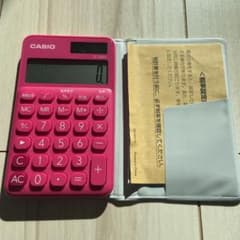 CASIO 電卓(ケース付き)のサムネイル