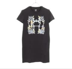 HERMES エルメス 半袖ワンピース Tシャツ レッド - メルカリ