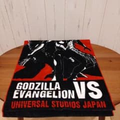 USJ ゴジラVSエヴァンゲリオン フェイスタオル アウトレット 新品未