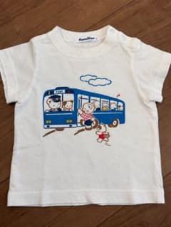 familiar ファミリア 半袖Tシャツ バス柄のサムネイル