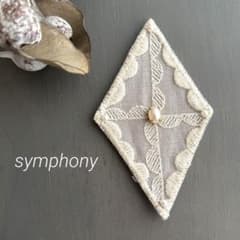 ⑤35 ミナペルホネン ブローチアクセサリー ハンドメイド - メルカリ