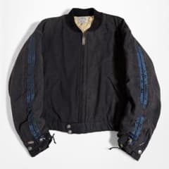 93AW Armani jeans arm cinch patch bomber - メルカリ