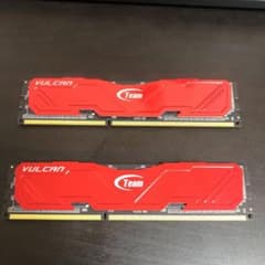 【値下げ】OCメモリ DDR3 2133mhz 8gb 4gb 2枚のサムネイル