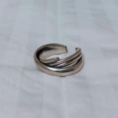 【blatto 925silver】925シルバー 変形デザイン リングのサムネイル