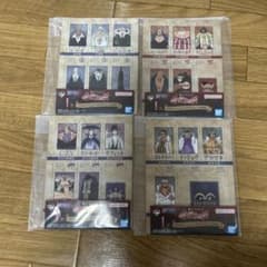 이치 반 쿠지 원피스 빨간 머리 해적단 I상 데코레이션 마그넷 4종 세트