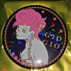 ジョジョワールド 第5部 黄金の風 ホログラム缶バッジ トリッシュ
