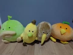 【4点セット】トリピカルズ　ぬいぐるみ 4体セットのサムネイル