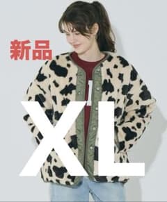 coca ウォッシャブル リバーシブルキルティングブルゾン XL ・コカのサムネイル