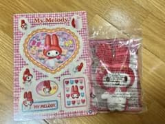 【未開封美品！おまけ付き】マイメロディぬいぐるみマスコット2013ハッピーセットのサムネイル