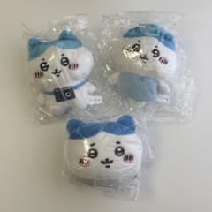 [익명 배송] 치이카와 하치와레 봉제인형 마스코트 가챠 3점 정리