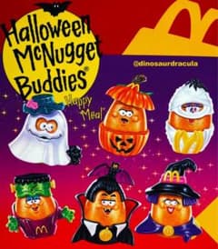 マクドナルド ハッピーミールトイ ナゲットバディーズ ハロウィン