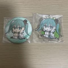 初音ミク グッズセット 缶バッジ アクリルスタンド プロセカ モアモア