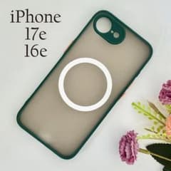 iPhone17e 16e 케이스 소프트 TPU : GR ☆ 덤 유리 필름 첨부