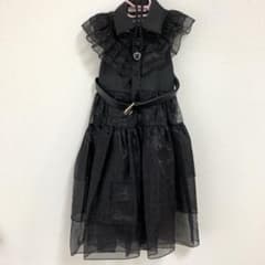 ハロウィン　ウェンズデー　黒　ドレス　仮装　110cm 5点セットのサムネイル