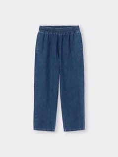 GU デニムシェフパンツ　ブルーのサムネイル