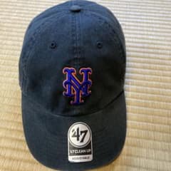47 CLEAN UP NYロゴ ダークネイビーキャップのサムネイル
