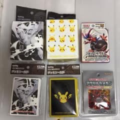 ポケモンカード スタートデッキ、デッキケース、デッキシールド