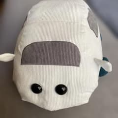 PUI PUI モルカー コーデュロイBIGぬいぐるみ2 シロモ