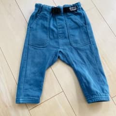ターコイズ　パンツ　80cmのサムネイル